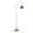 Emery 64" Contemporary Metal Floor Lamp in Gold Metal From Grandview Gallery — side view