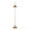 Emery 64" Contemporary Metal Floor Lamp in Gold Metal From Grandview Gallery — back view