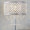 Droplets Sleek 60" Contemporary Metal Floor Lamp in Chrome Metal and Clear Crystal Accents From Grandview Gallery — lifestyle photo 2