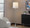 Marla floor lamp in Polished Nickel, Clear Crystal, White Linen