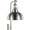 Emery Industrial Floor Lamp in Nickel — detail view (photo 1)