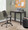 Emery Industrial Floor Lamp in Nickel — lifestyle photo 1