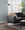 Emery Industrial Floor Lamp in Nickel — lifestyle photo 2
