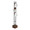 Bento floor lamp in Black Metal, Walnut Wood, White Shade, product view, featuring metal design and wood design