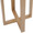 Cosmo Shelf Contemporary/Glam Floor Lamp in White Marble and Gold Metal with White Linen Shade — detail view (photo 3)