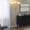 Medusa floor lamp in Brushed Nickel Finish, White Glass, featuring metal design
