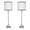 Clarity lighting in Brushed Nickel, Clear Crystal, product view