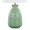 Claudia 20" Contemporary Ceramic Accent Lamp in Sage Green Ceramic, Polished Nickel Accents and White Linen Shade From Grandview Gallery- Set of 2 — detail view