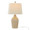 Rockwell 23" Contemporary Ceramic Table Lamp in Cuban Sand Ceramic, Polished Nickel and Natural Linen Shade From Grandview Gallery- Set of 2 — product view (photo 1)