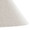 Kona table in Brass Metal, Natural Linen, close-up detail, featuring metal design