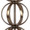 Linx 29" Contemporary Metal Table Lamp in Gold Metal and White Linen Shade From Grandview Gallery- Set of 2 — detail view