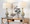 Cipolla Poly 29" Farmhouse Polyresin Table Lamp in Acid Dusty Wood Polyresin, Antique Soft Brass and Natural Linen Shade From Grandview Gallery- Set of 2 — lifestyle photo 2