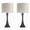 Lenuxe table in Oil Rubbed Bronze, Natural Linen, coordinated set view