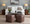 Lenuxe 24" Contemporary Metal Table Lamp in Oil Rubbed Bronze with Natural Linen Shade From Grandview Gallery- Set of 2 — lifestyle photo 3