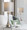 Lenuxe 25" Contemporary Metal Table Lamp in Brushed Nickel with Grey Linen Shade and Built-in Usb Port From Grandview Gallery- Set of 2 — lifestyle photo 2