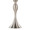 Ashland 27" Contemporary Metal Table Lamp in Brushed Nickel with Grey Textured Linen Shade From Grandview Gallery- Set of 2 — detail view (photo 2)