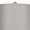 Ashland 27" Contemporary Metal Table Lamp in Brushed Nickel with Light Grey Textured Linen Shade From Grandview Gallery- Set of 2 — detail view