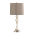 Ashland table in Brushed Nickel, Taupe Satin, product view