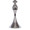 Ashland 27" Contemporary Metal Table Lamp in Polished Nickel with Square Clear K9 Crystal Beads and Polished Nickel Shade From Grandview Gallery- Set of 2 — detail view (photo 1)