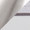 Cairo table in Brushed Nickel, White Linen, Silver Trim, upholstery or finish swatch