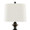 Montgomery 29" Contemporary Metal Table Lamp in Oil Rubbed Bronze with Off-white Linen Shade From Grandview Gallery- Set of 2 — detail view (photo 2)