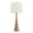 Diana 29" Contemporary Metal Table Lamp in Matte Golden Bronze with White Linen Shade From Grandview Gallery- Set of 2 — product view (photo 2)