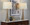Diana 29" Contemporary Metal Table Lamp in Matte Golden Bronze with White Linen Shade From Grandview Gallery- Set of 2 — lifestyle photo 2