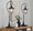 Landen 33" Contemporary Metal Task Lamp in Oil Rubbed Bronze with Clear Glass Shade From Grandview Gallery- Set of 2 — lifestyle photo 2
