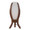 Case Contemporary Desk Lamp with Walnut Wood and Frosted Glass — lifestyle photo 1