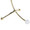 Orb lighting in Gold Metal, White Plastic, close-up detail, featuring metal design