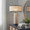 Cylinder Rattan 29" Contemporary Rattan Table Lamp in Black Metal and Natural Rattan From Grandview Gallery — lifestyle photo 4