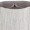 Lily 30" Contemporary Metal Table Lamp in Polished Nickel with Grey Linen Hardback Shade From Grandview Gallery — detail view (photo 4)
