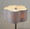 Lily 30" Contemporary Metal Table Lamp in Polished Nickel with Grey Linen Hardback Shade From Grandview Gallery — lifestyle photo 2