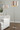 Lily 30" Contemporary Metal Table Lamp in Polished Nickel with Grey Linen Hardback Shade From Grandview Gallery — lifestyle photo 3