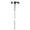 Tangier 9.5" Contemporary Metal Pendant Lamp in Polished Nickel and Clear K9 Crystal Dangles From Grandview Gallery — detail view (photo 1)