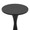 Gemma 22" Contemporary Metal Side Table in Matte Black From Grandview Gallery — detail view (photo 3)