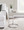 Zenn end table in Stainless Steel, Clear Glass, featuring glass top