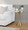 Lenuxe table in Gold Metal, featuring metal design