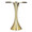 Lenuxe 24" Contemporary Metal Accent Table in Gold Metal From Grandview Gallery — product view