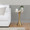 Lenuxe 24" Contemporary Metal Accent Table in Gold Metal From Grandview Gallery — lifestyle photo 2