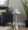 Lenuxe 24" Contemporary Metal Accent Table in Brushed Nickel — lifestyle photo 1