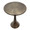 Lenuxe table in Matte Golden Bronze, close-up detail, featuring metal design
