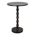 Bora 26.75" Contemporary Metal Accent Table in Oil Rubbed Bronze From Grandview Gallery — product view