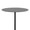 Symbol Contemporary Side Table in Concrete and Black Steel — detail view (photo 2)
