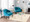 Zenn Contemporary End Table in Stainless Steel and Clear Glass Table Top — lifestyle photo 10