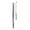 Matisse bedroom furniture in Black Metal, Cream Sherpa Fabric, side view, featuring metal design