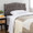 Matisse bedroom furniture in Black Metal, Grey Fabric, featuring metal design and fabric design