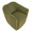 Finley accent chair in Green Fabric, Black Metal, close-up detail, featuring swivel