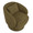 Zara Upholstered Contemporary Swivel Accent Chair with Pillow in Green Fabric — detail view