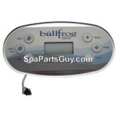 Bullfrog 65-1800 _ 65-1195 Spa 6 Button Topside Control Panel w/ Overlay 2009-Present